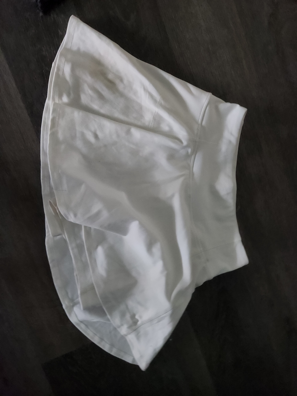 SO White Athletic Skort Shorts